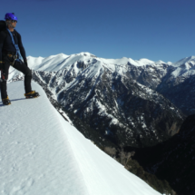 View from Galatis: (from left to right) Psari -Melintaou -Svourihti -Modaki -Pahnes (Jan 2015)