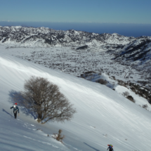 Omalos Plateau (Climbing up for Gigilos &amp; Psilafi) -Jan 2017
