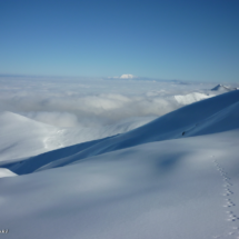 On Spathi -Psiloritis at the far background