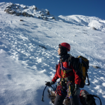 Climbing Mikros Troharis